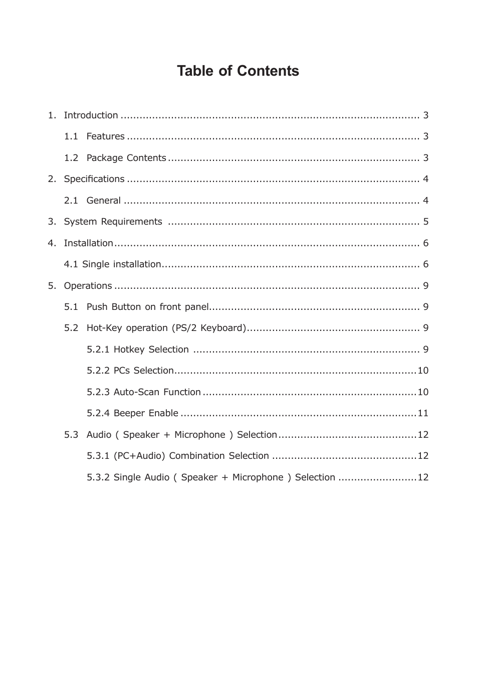 PLANET KVM-210 User Manual | Page 2 / 16