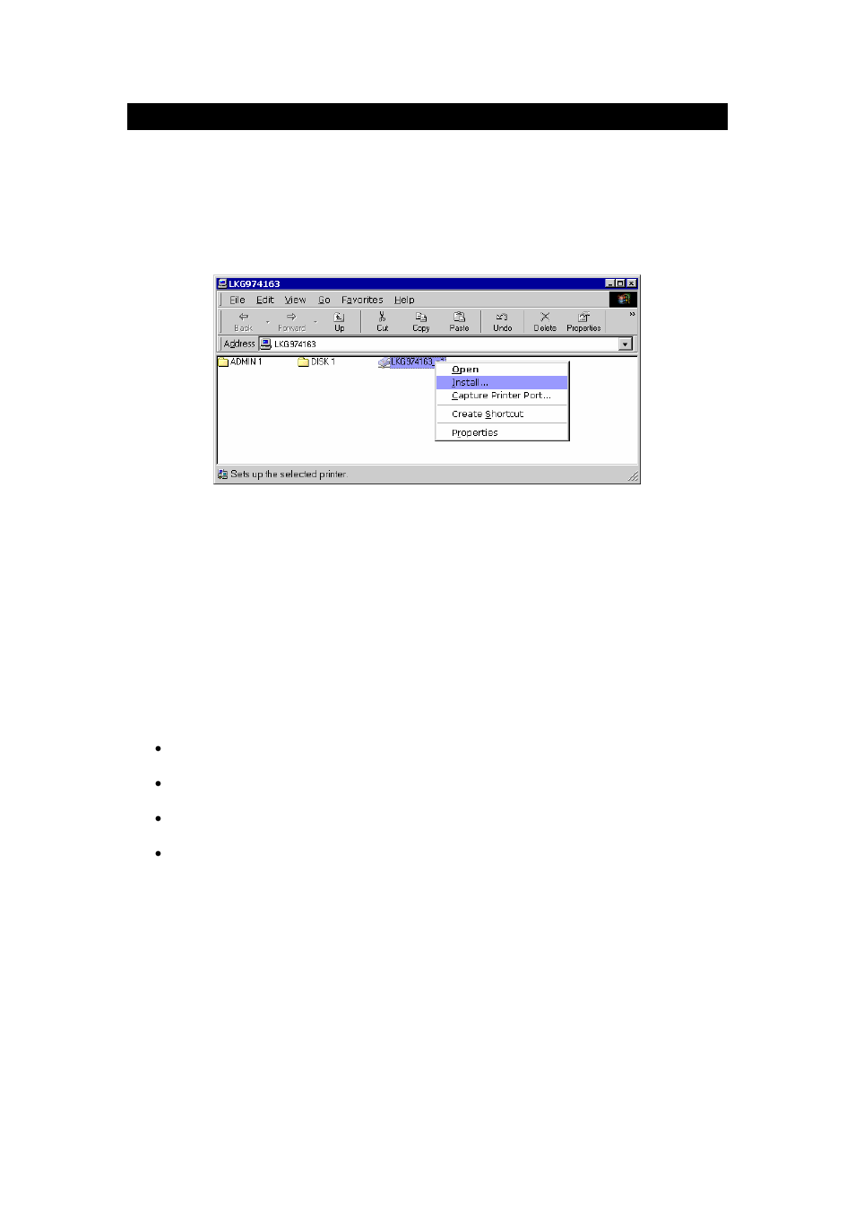 Using the nas server’s printer | PLANET NAS-7100 User Manual | Page 24 / 76