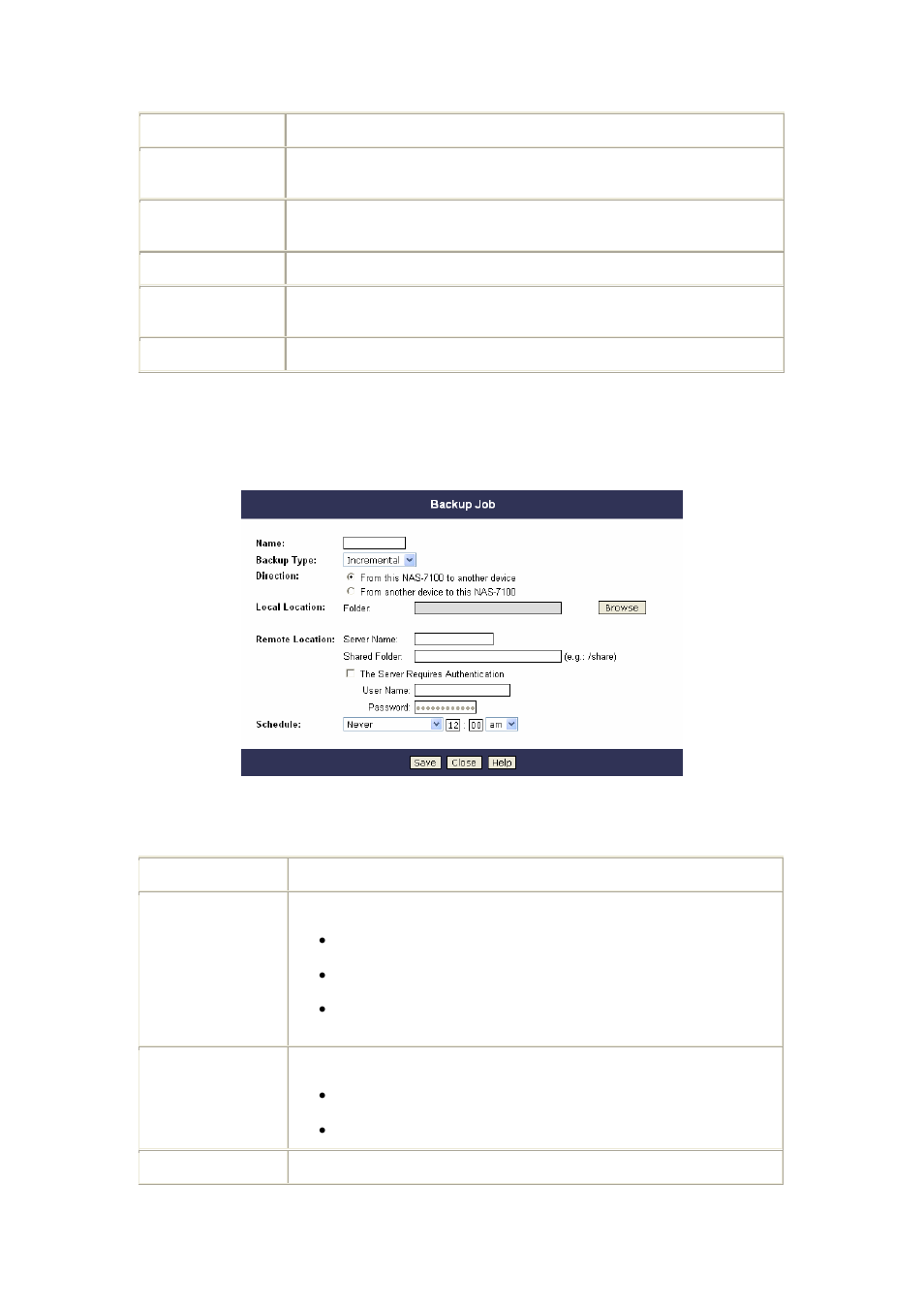 Add backup job | PLANET NAS-7100 User Manual | Page 49 / 76