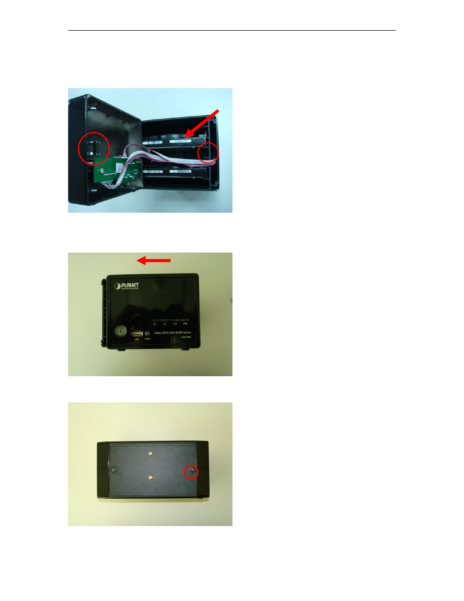 PLANET NAS-7201 User Manual | Page 7 / 10
