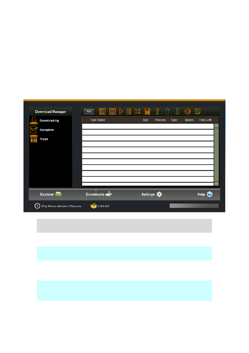 Downloads, 1 downloading | PLANET NAS-7202 User Manual | Page 18 / 55