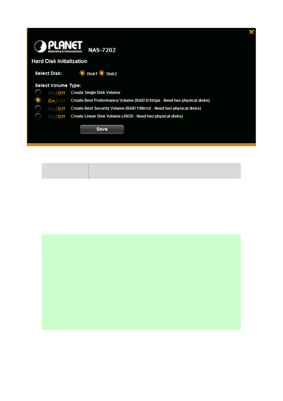 PLANET NAS-7202 User Manual | Page 24 / 55