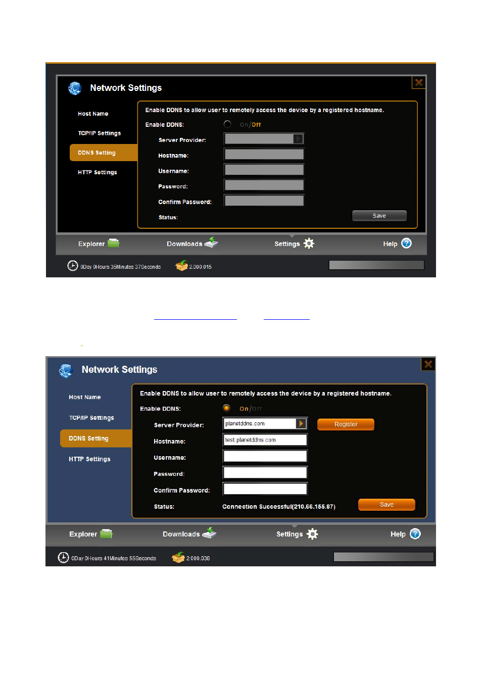 3 ddns setting | PLANET NAS-7202 User Manual | Page 28 / 55