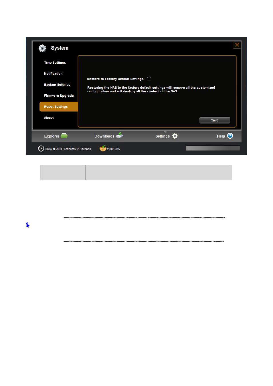 5 reset settings | PLANET NAS-7202 User Manual | Page 45 / 55