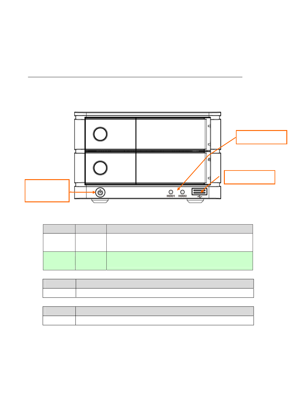 Front and rear panel | PLANET NAS-7202 User Manual | Page 5 / 55