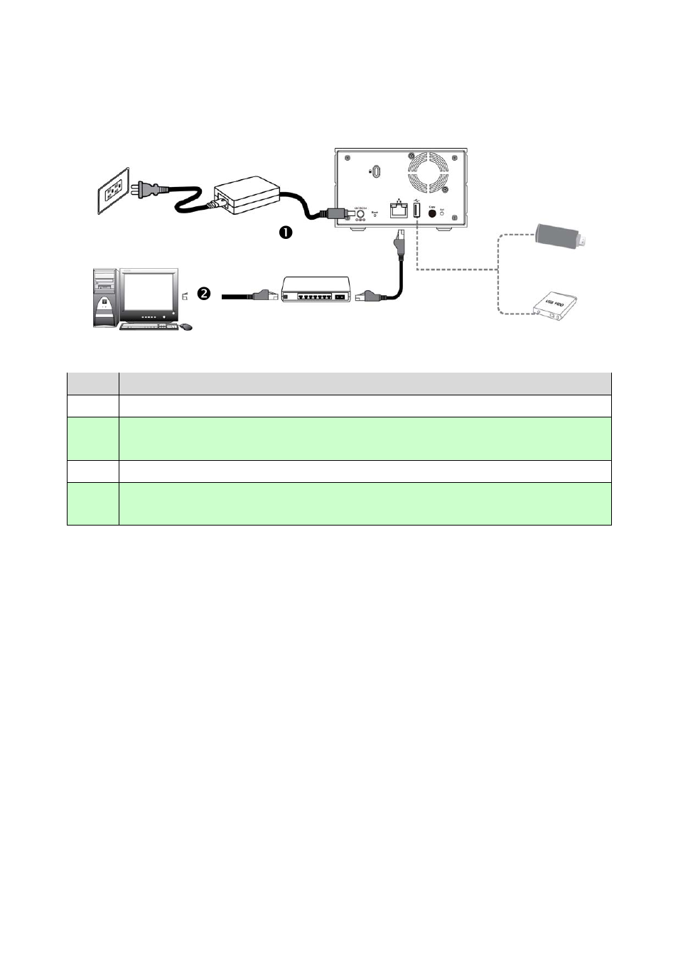 2 connection and removing connection | PLANET NAS-7202 User Manual | Page 9 / 55