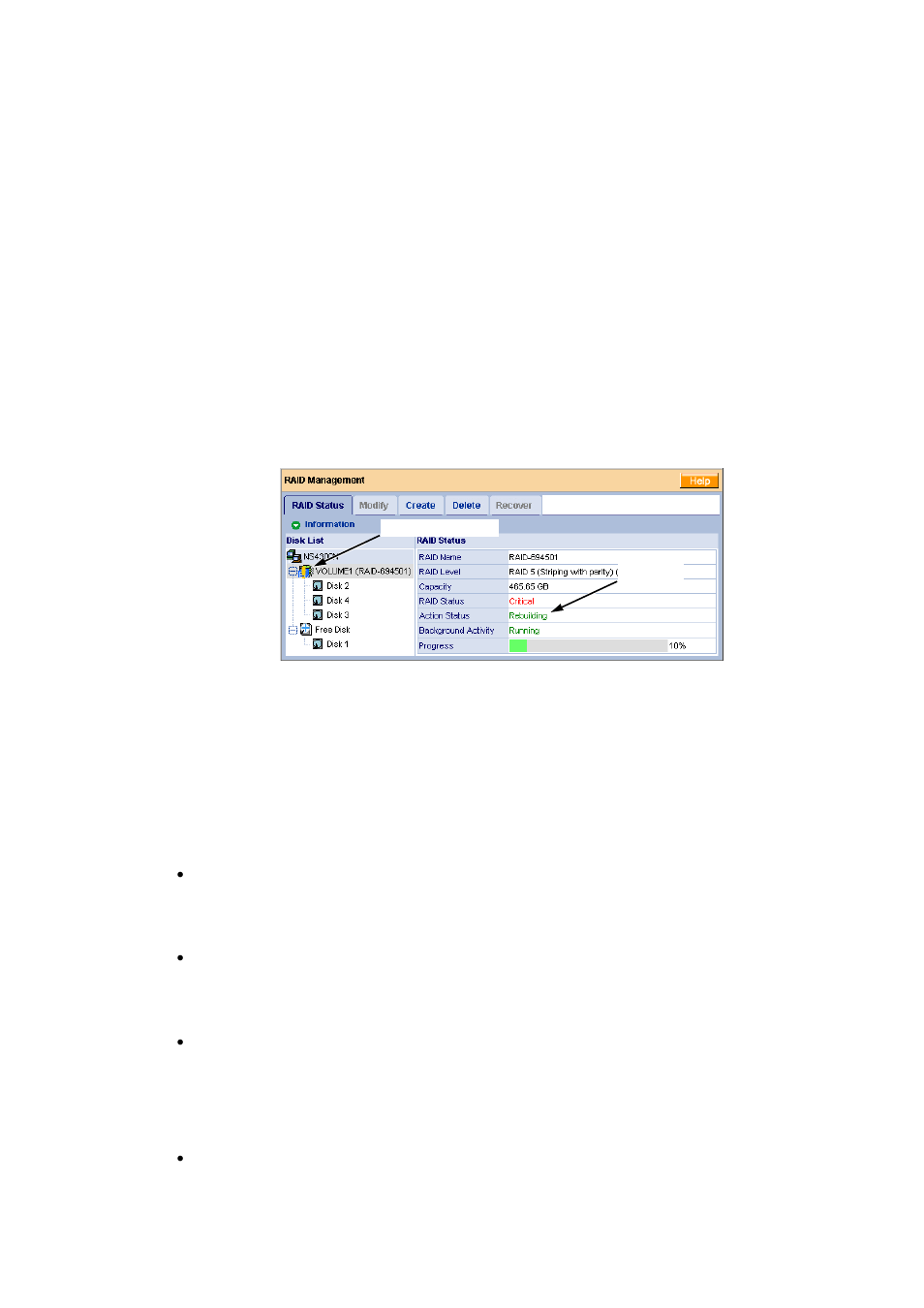 5 checking raid volume status in pasm | PLANET NAS-7400 User Manual | Page 126 / 149