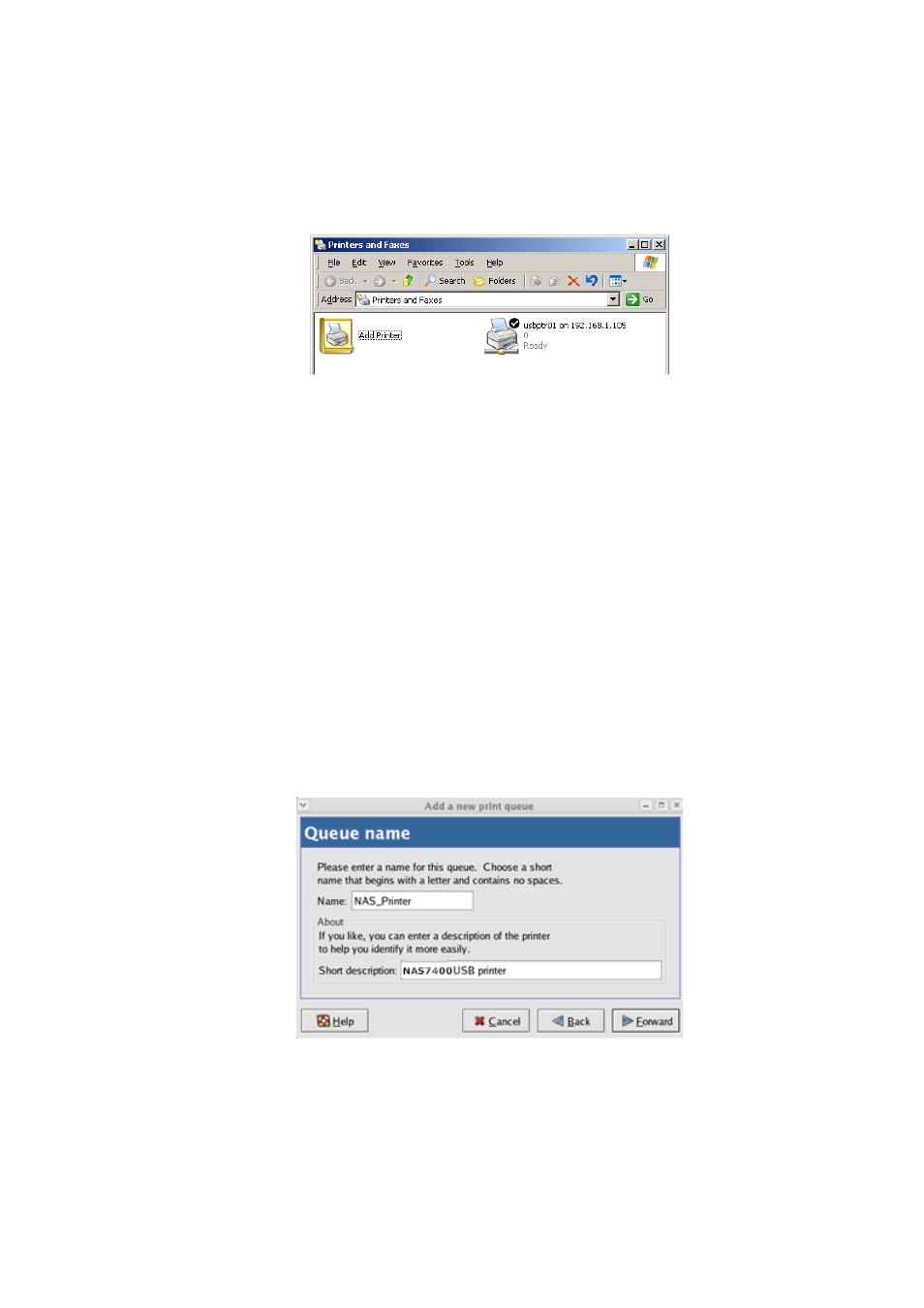 7 setting up linux printing | PLANET NAS-7400 User Manual | Page 44 / 149
