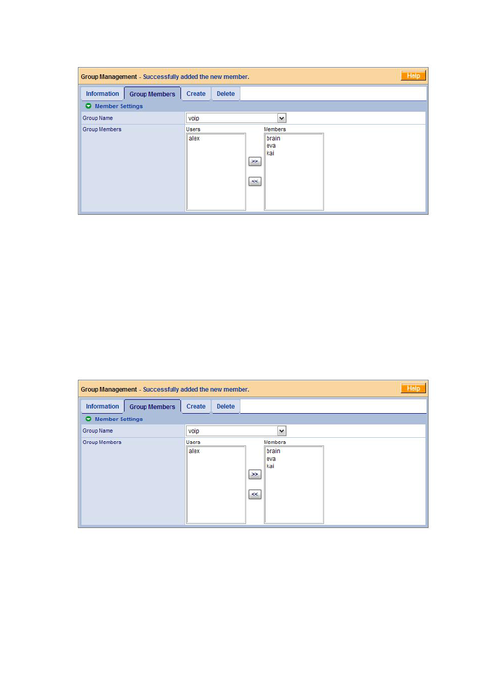 9 removing members from a group | PLANET NAS-7400 User Manual | Page 78 / 149