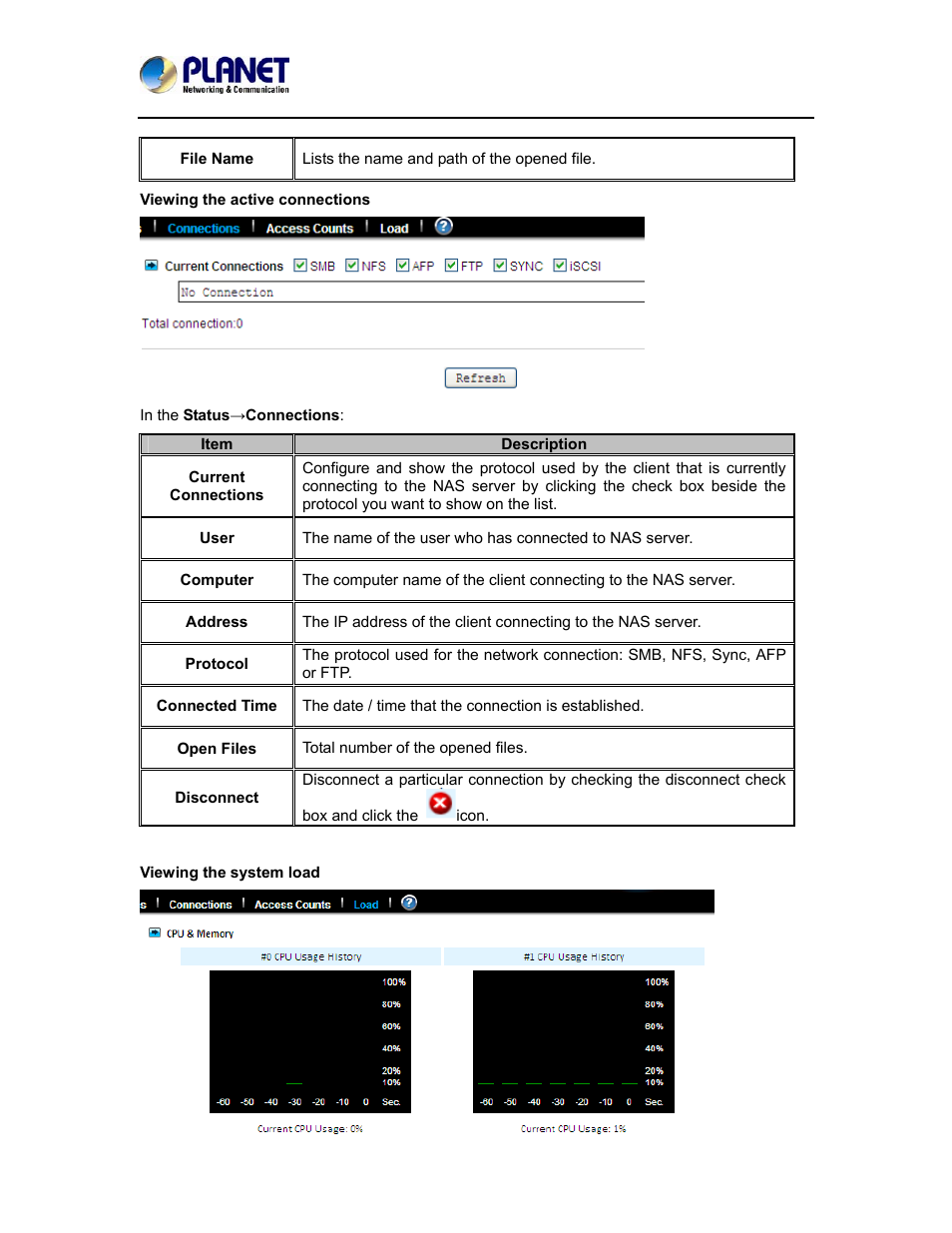 PLANET NAS-7410 User Manual | Page 102 / 125