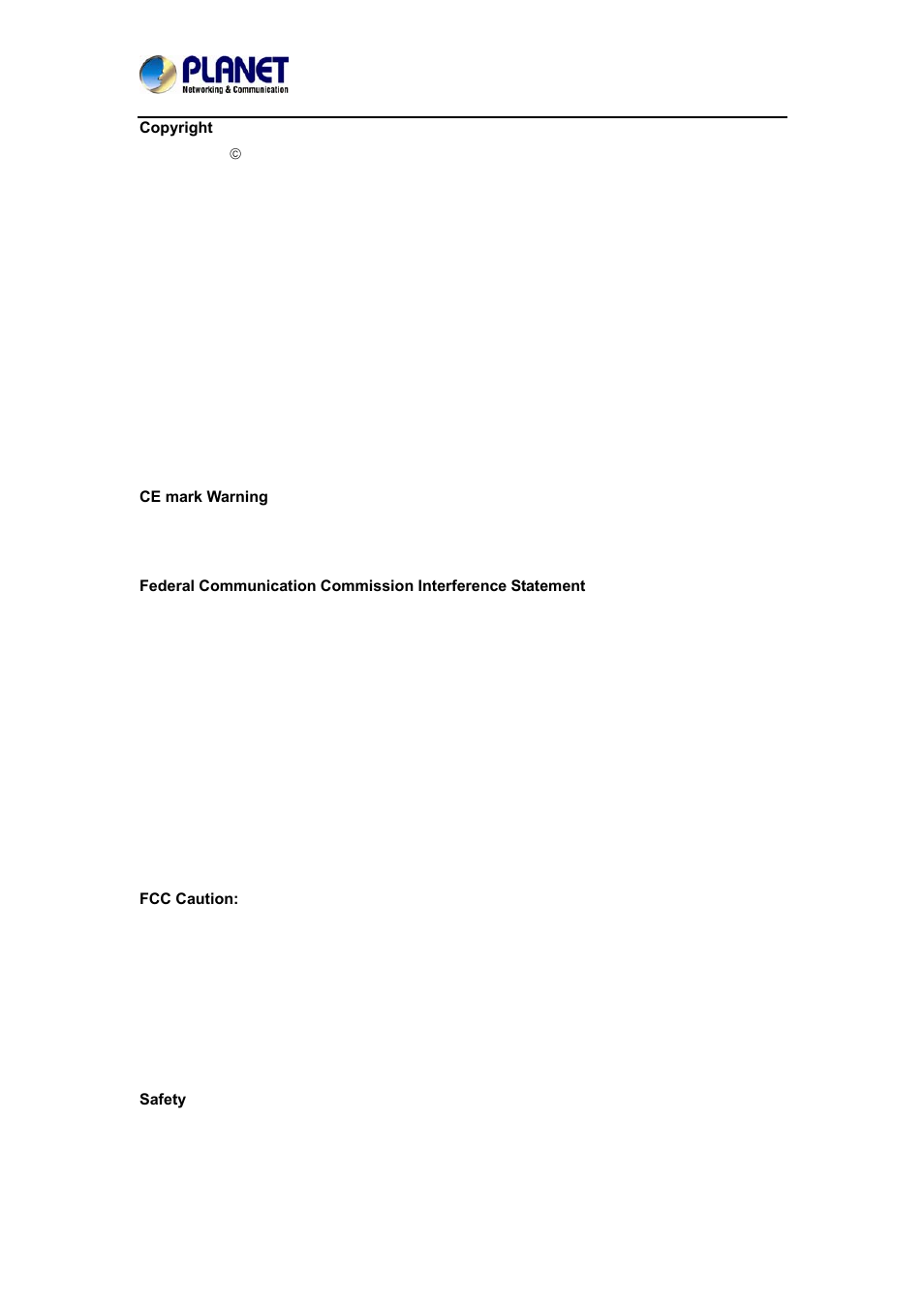 PLANET NAS-7410 User Manual | Page 2 / 125