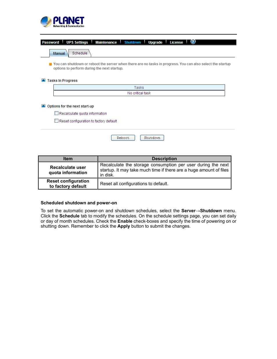 PLANET NAS-7410 User Manual | Page 25 / 125