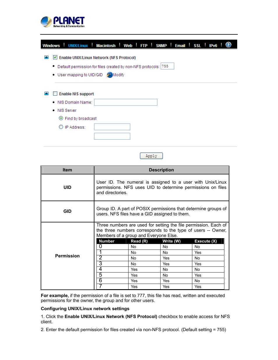 PLANET NAS-7410 User Manual | Page 32 / 125