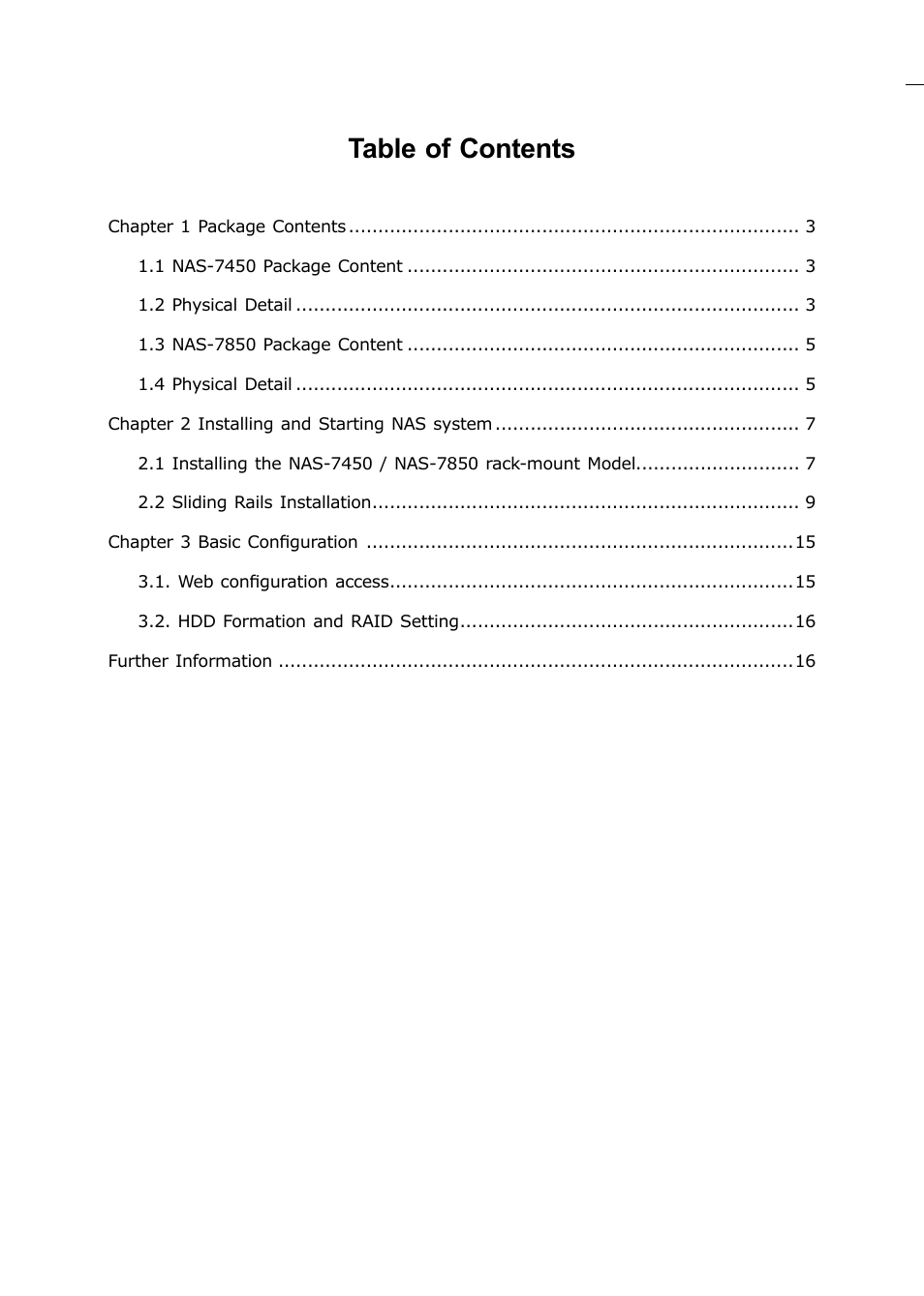 PLANET NAS-7450 User Manual | Page 2 / 16