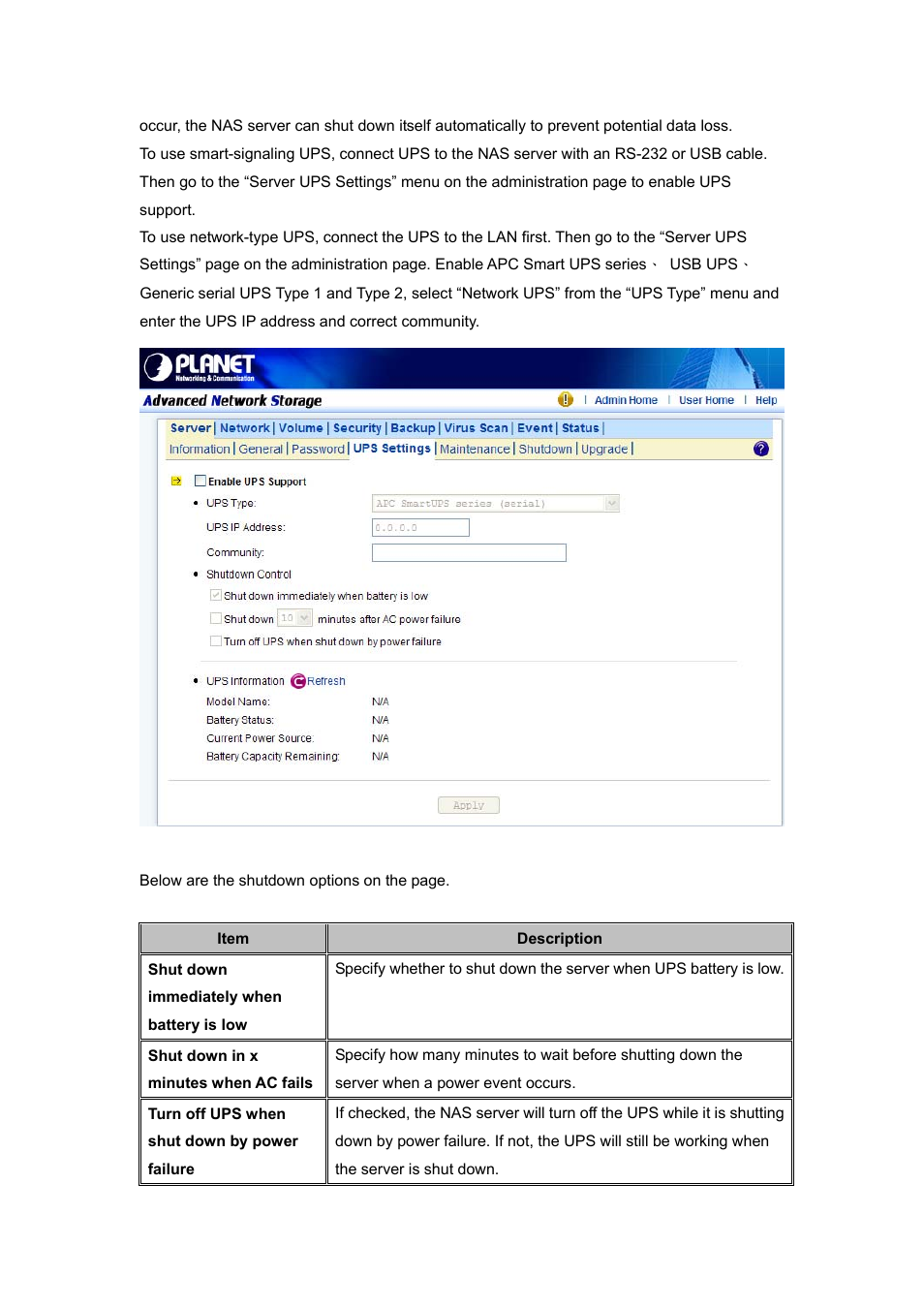 PLANET NAS-7450 User Manual | Page 23 / 111