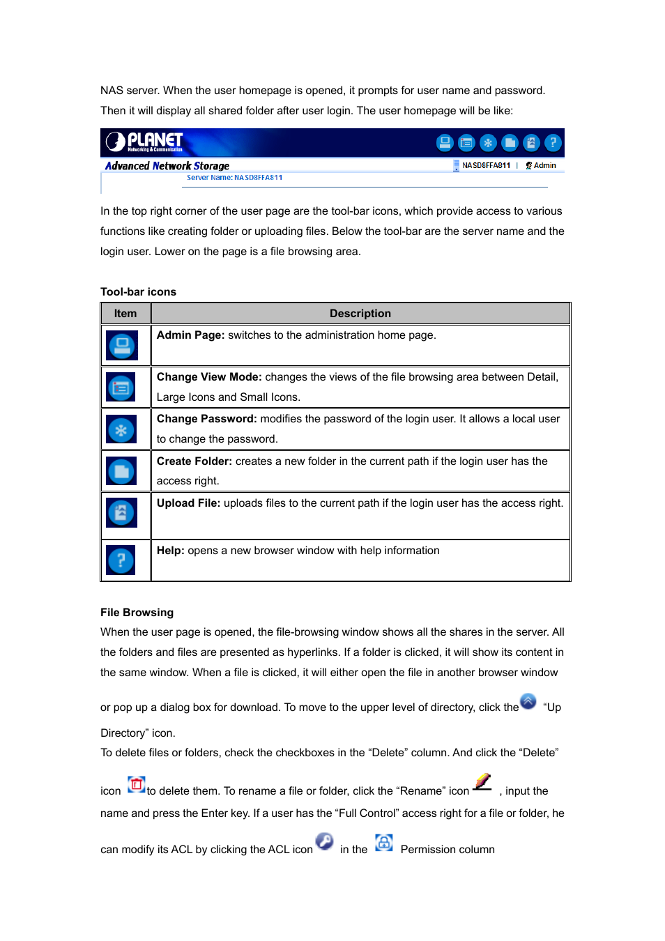 PLANET NAS-7450 User Manual | Page 66 / 111