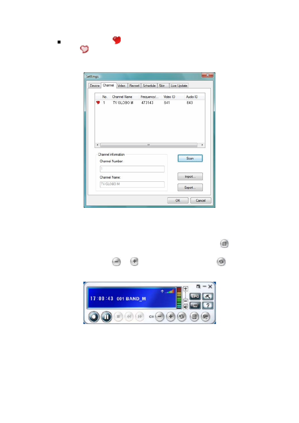 2 choose a channel | PLANET DTR-100DB User Manual | Page 32 / 37