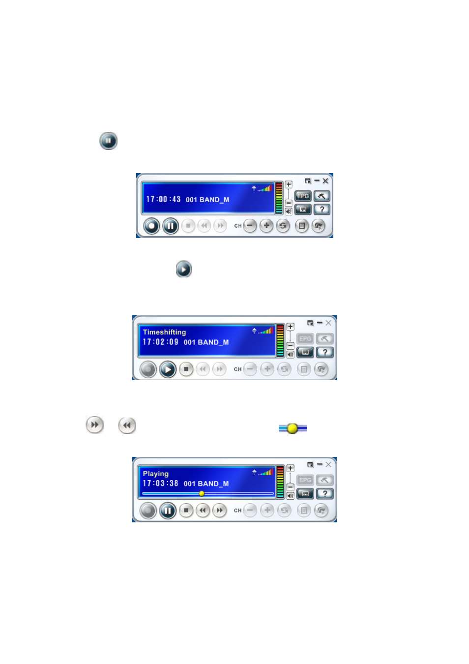 5 time shifting | PLANET DTR-100DB User Manual | Page 34 / 37