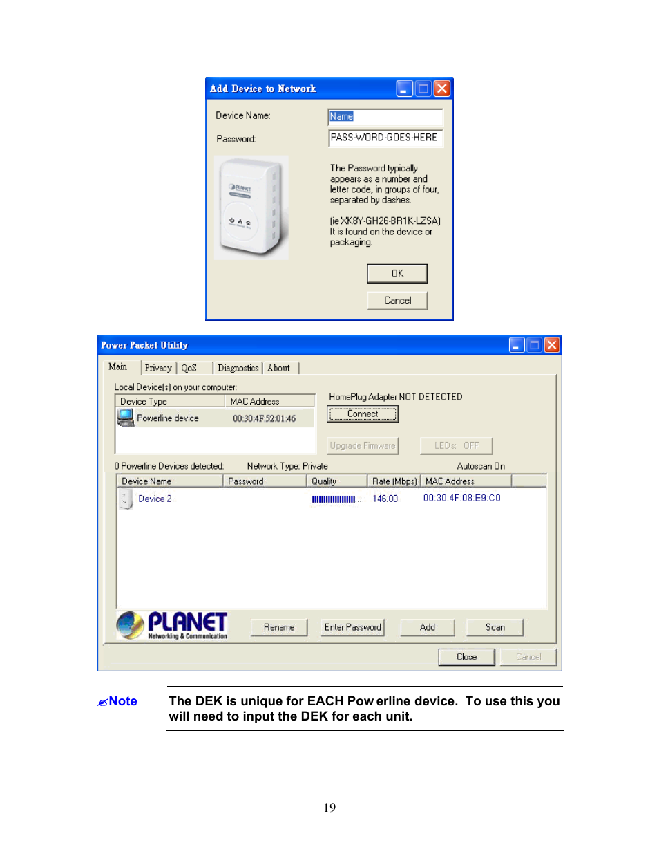 PLANET PL-701 User Manual | Page 19 / 24