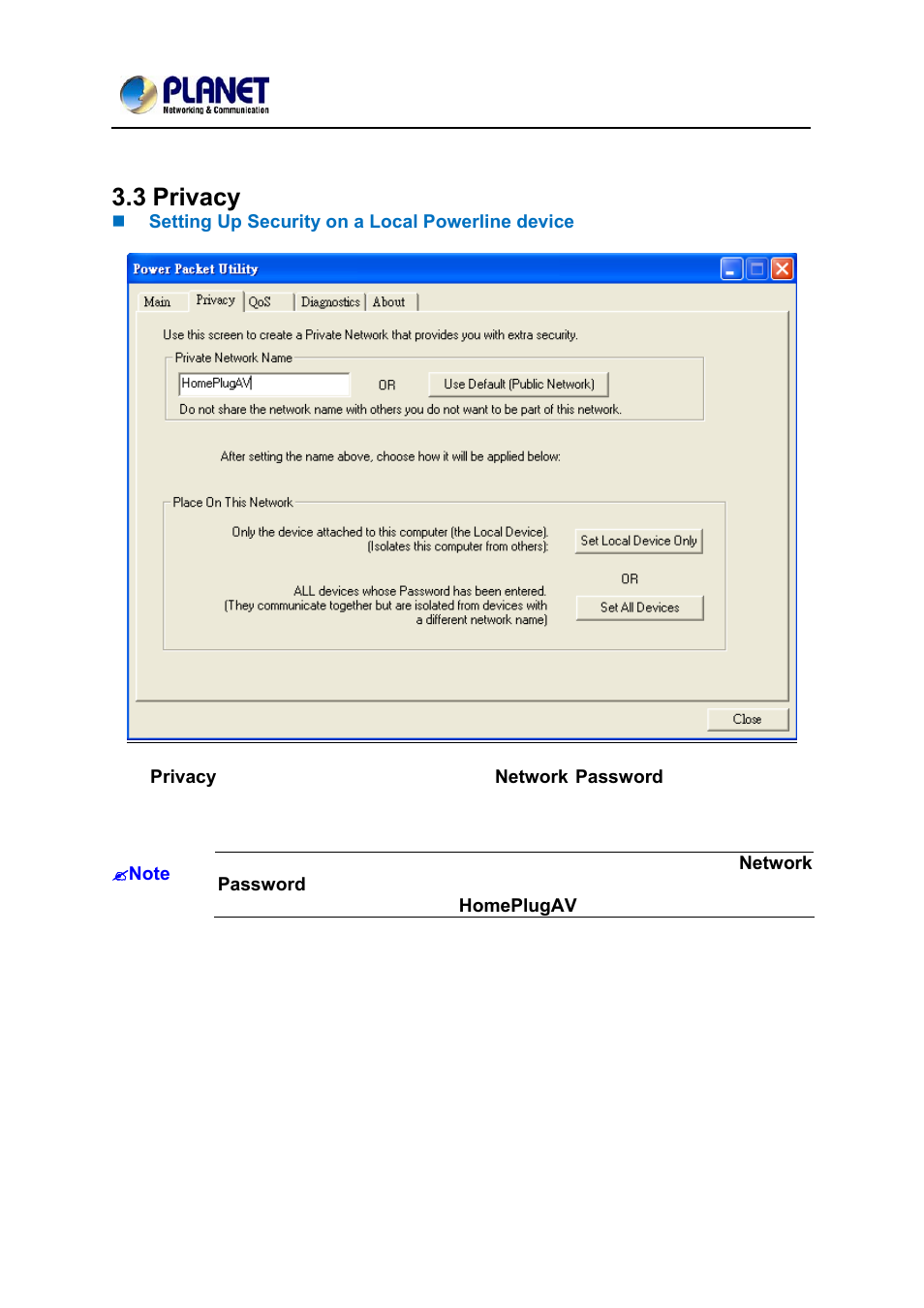 3 privacy, Rivacy | PLANET PL-751 User Manual | Page 21 / 28