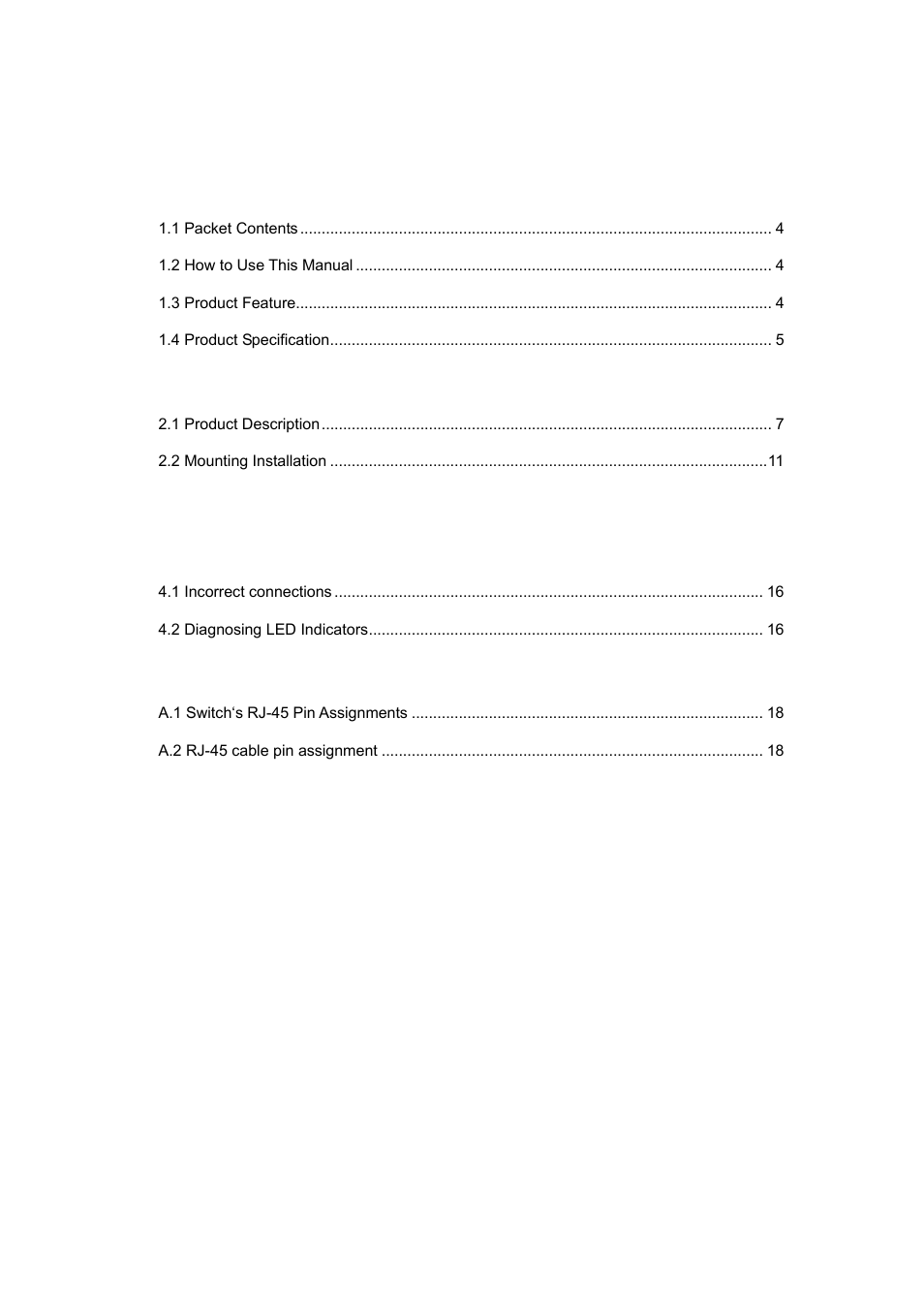 PLANET IFT-802 User Manual | Page 3 / 18