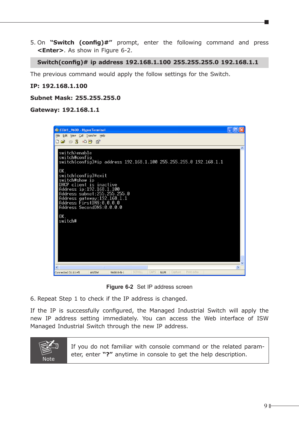 PLANET ISW-1022M User Manual | Page 9 / 12