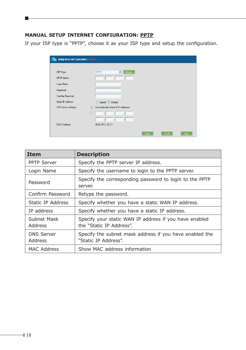 PLANET UMG-1000 User Manual | Page 18 / 20