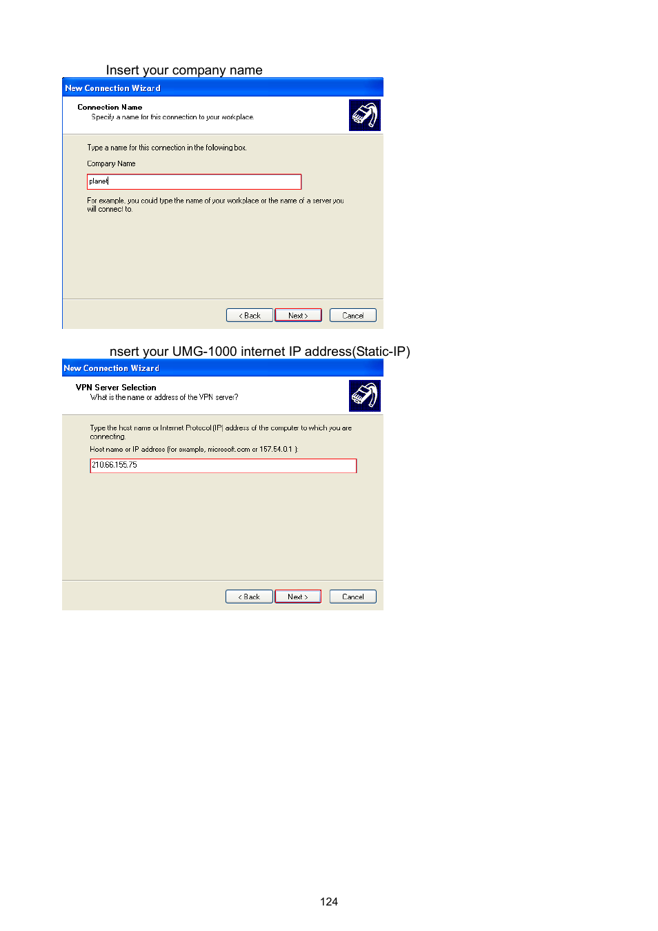 PLANET UMG-1000 User Manual | Page 124 / 131