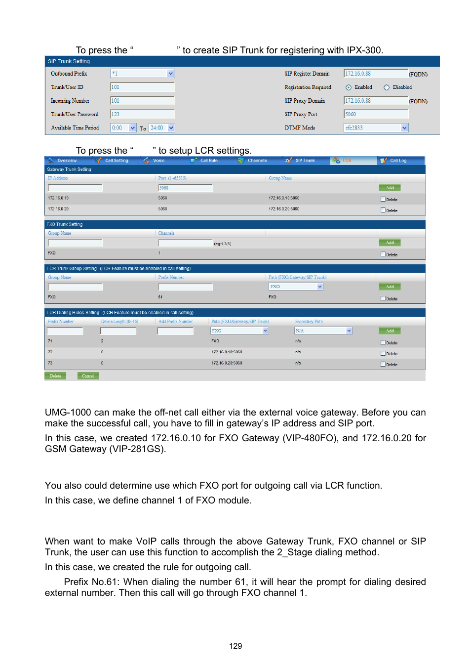 PLANET UMG-1000 User Manual | Page 129 / 131