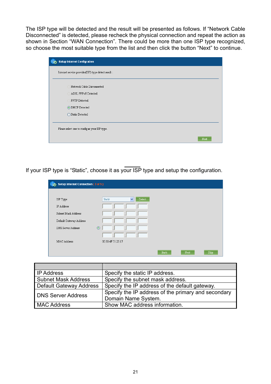PLANET UMG-1000 User Manual | Page 21 / 131
