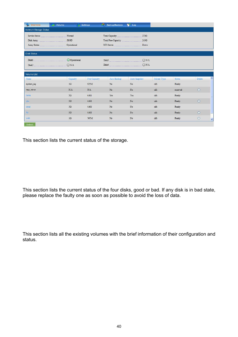 PLANET UMG-1000 User Manual | Page 40 / 131