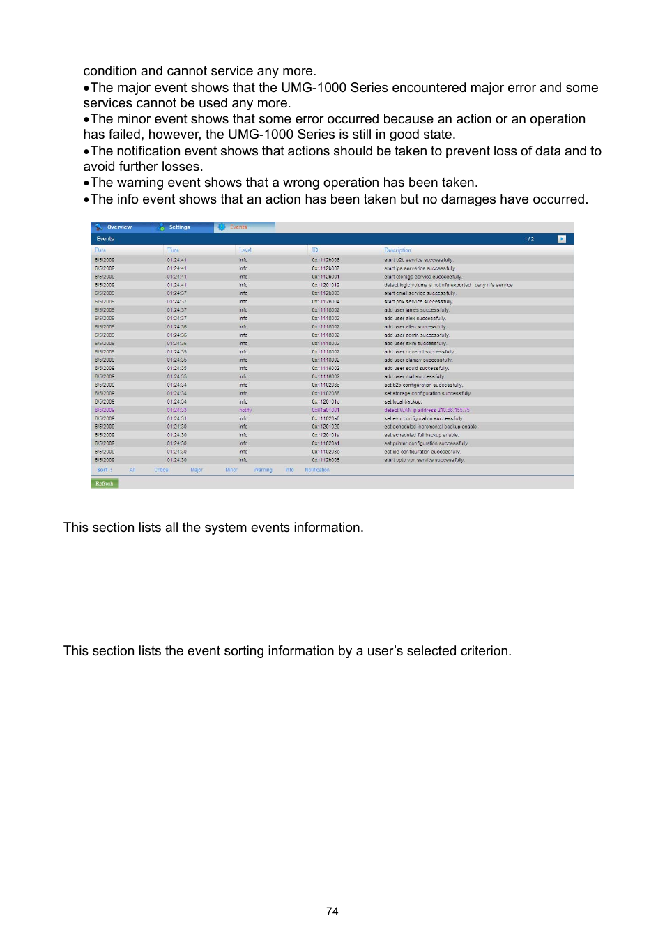 PLANET UMG-1000 User Manual | Page 74 / 131
