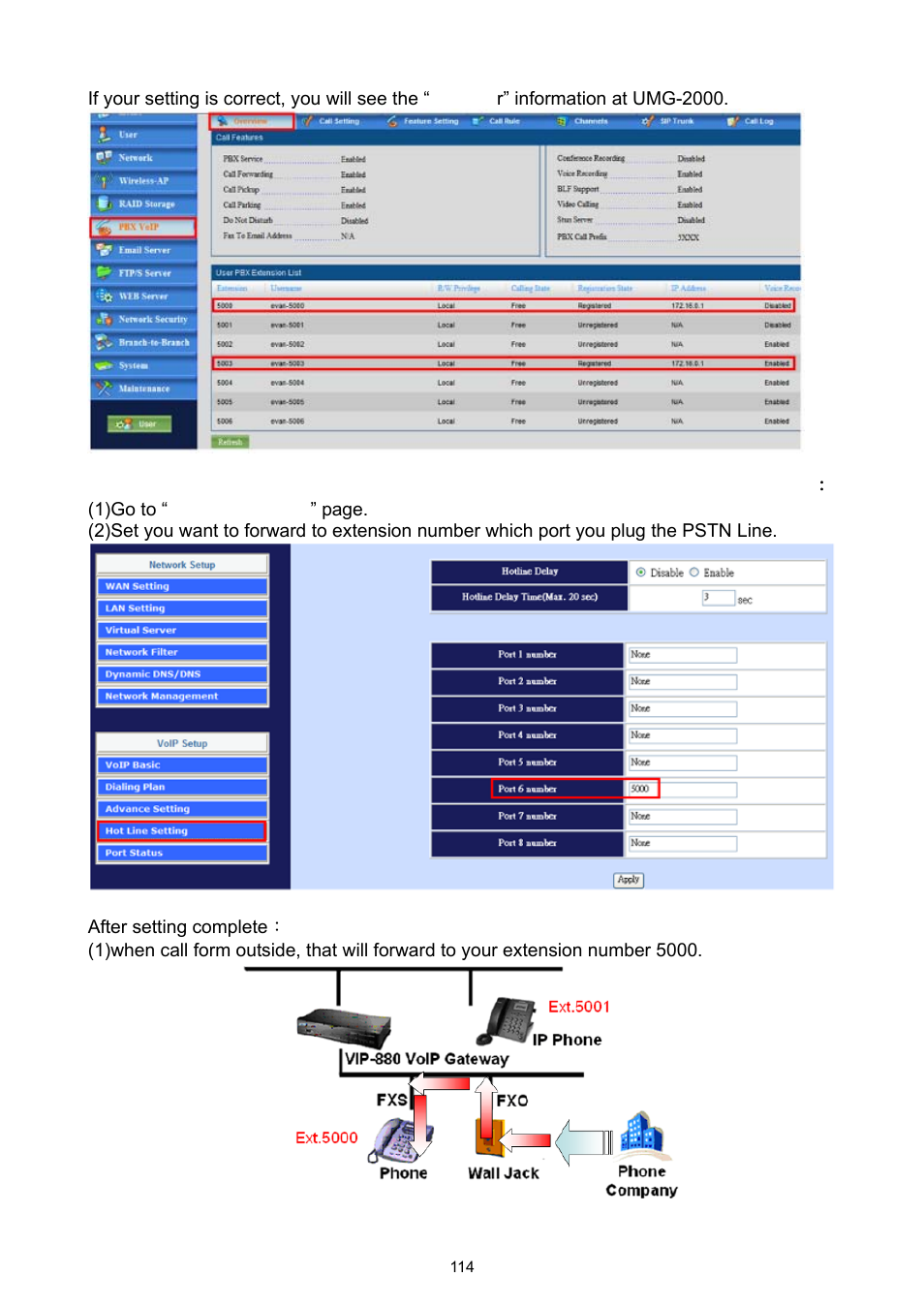 PLANET UMG-2000 User Manual | Page 114 / 145