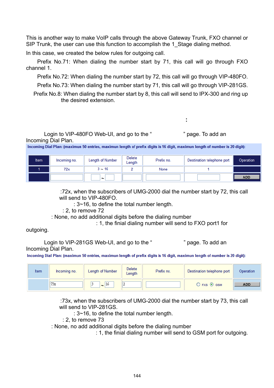 PLANET UMG-2000 User Manual | Page 144 / 145