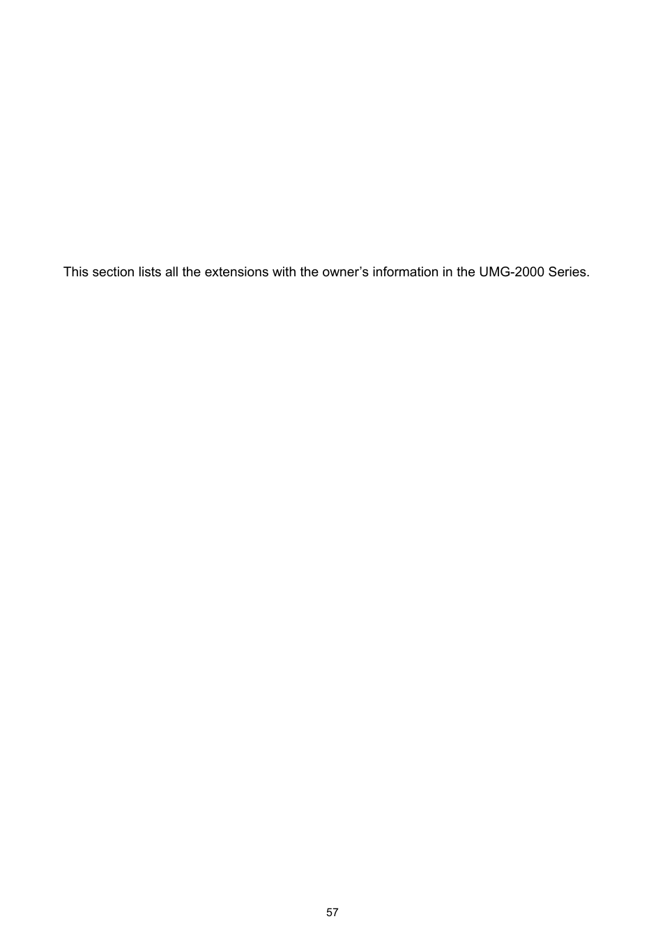 PLANET UMG-2000 User Manual | Page 57 / 145