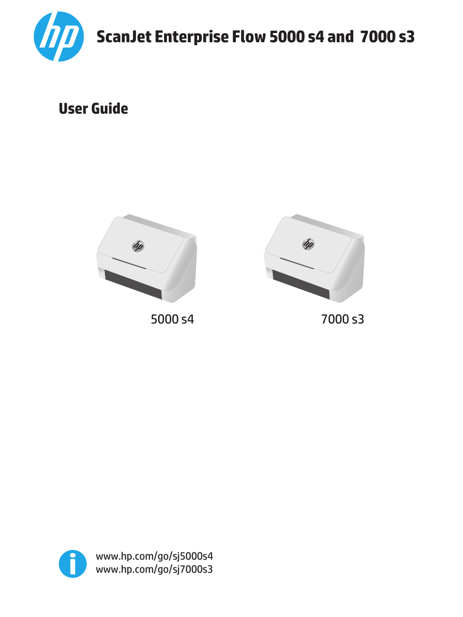 HP ScanJet Enterprise Flow 5000 s4 User Manual | 72 pages