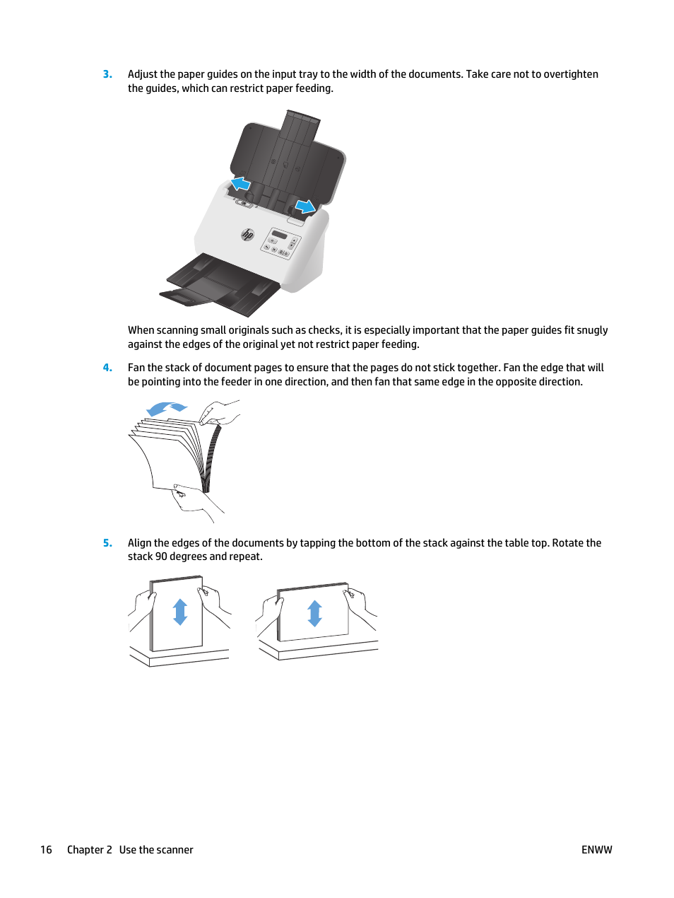 HP ScanJet Enterprise Flow 5000 s4 User Manual | Page 24 / 72