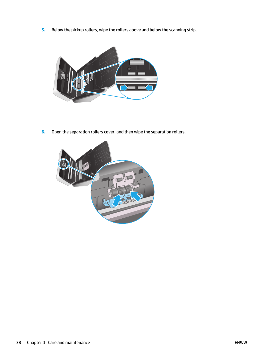 HP ScanJet Enterprise Flow 5000 s4 User Manual | Page 46 / 72