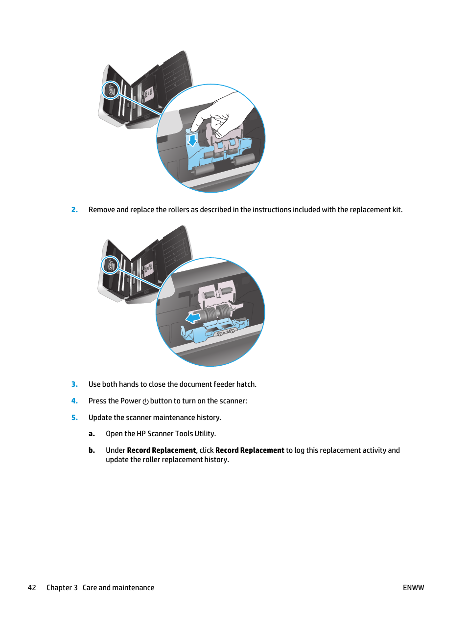HP ScanJet Enterprise Flow 5000 s4 User Manual | Page 50 / 72