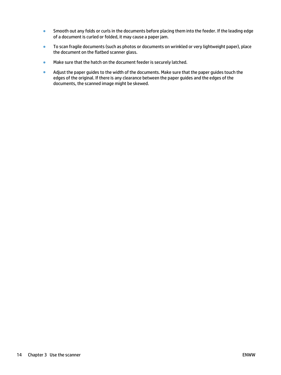 HP ScanJet Pro 4500 fn1 User Manual | Page 22 / 64