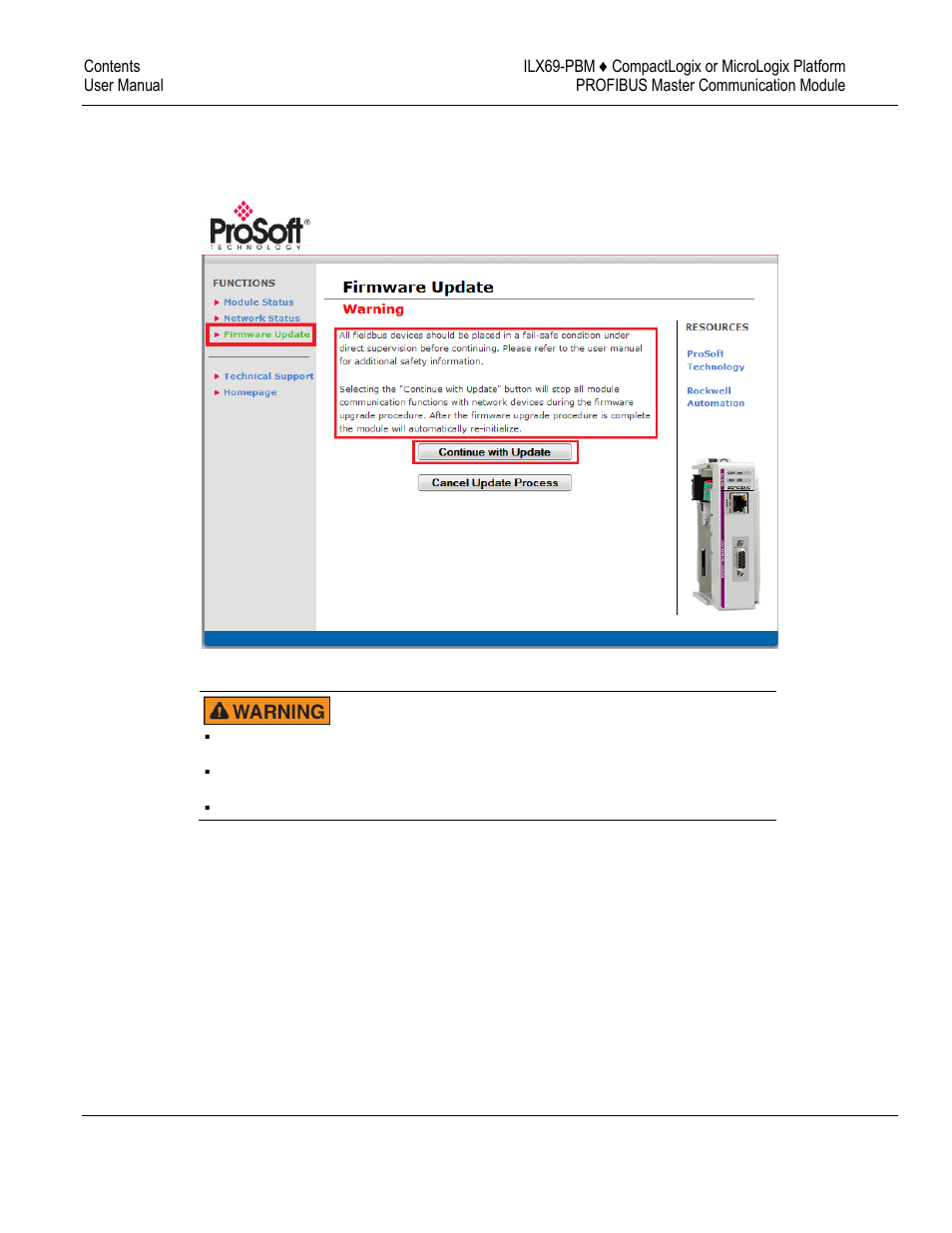 ProSoft Technology ILX69-PBM User Manual | Page 100 / 124