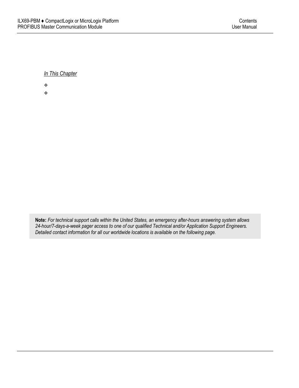 10 support, service & warranty | ProSoft Technology ILX69-PBM User Manual | Page 121 / 124