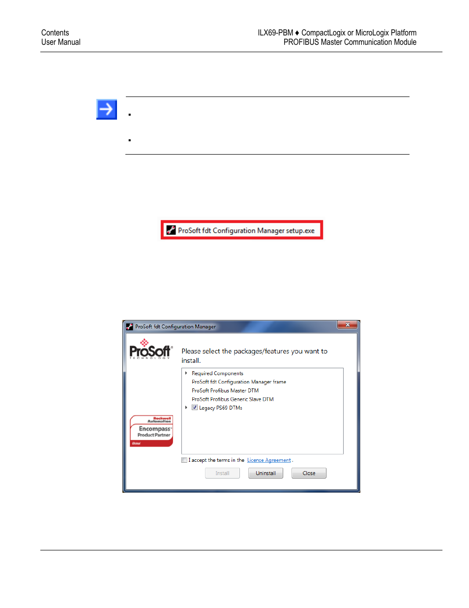 Software installation | ProSoft Technology ILX69-PBM User Manual | Page 24 / 124