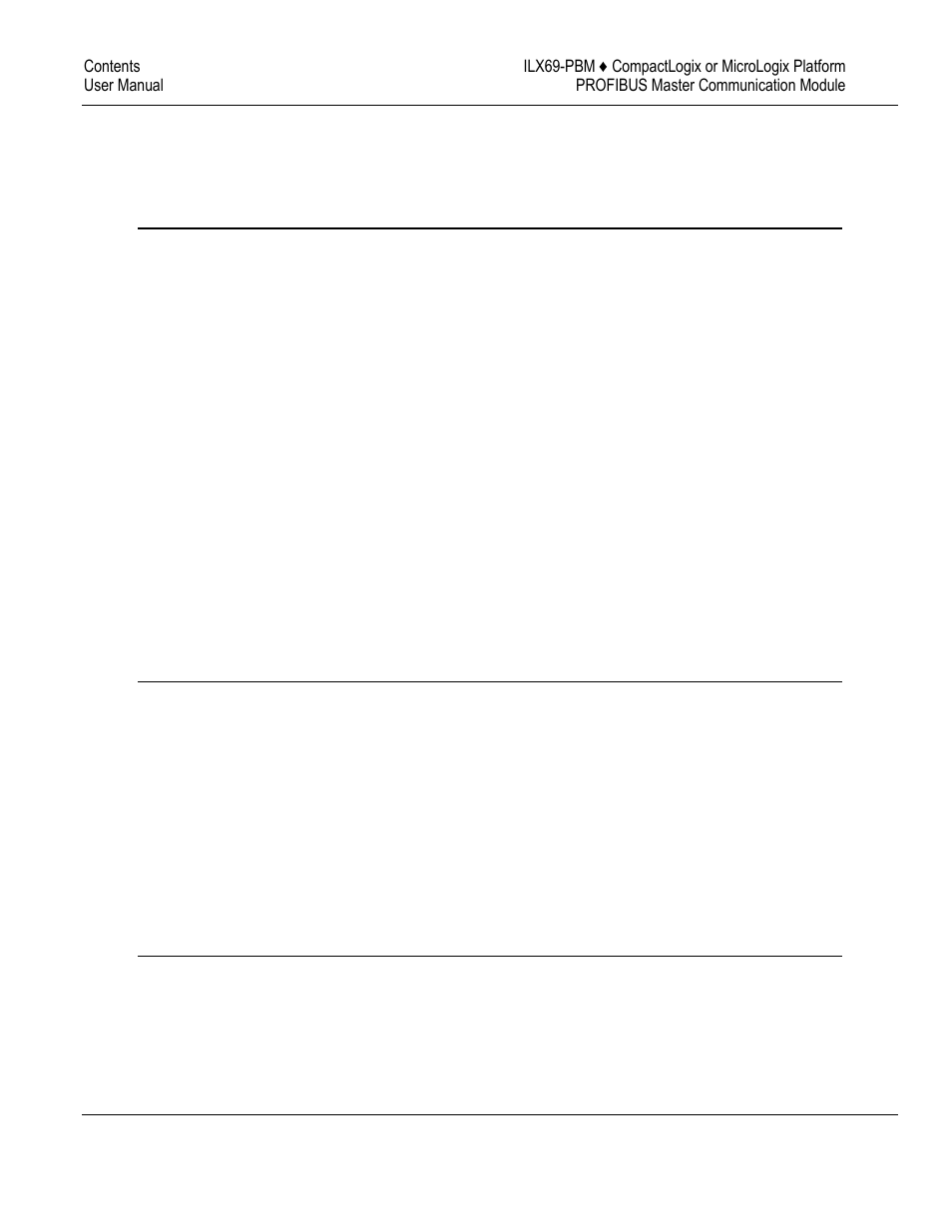ProSoft Technology ILX69-PBM User Manual | Page 4 / 124