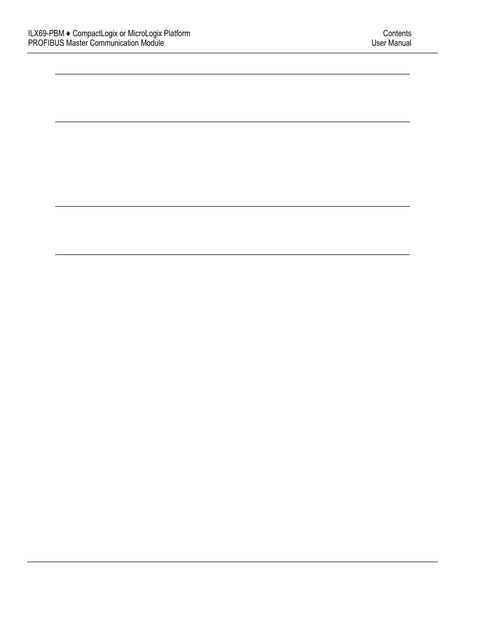 ProSoft Technology ILX69-PBM User Manual | Page 5 / 124