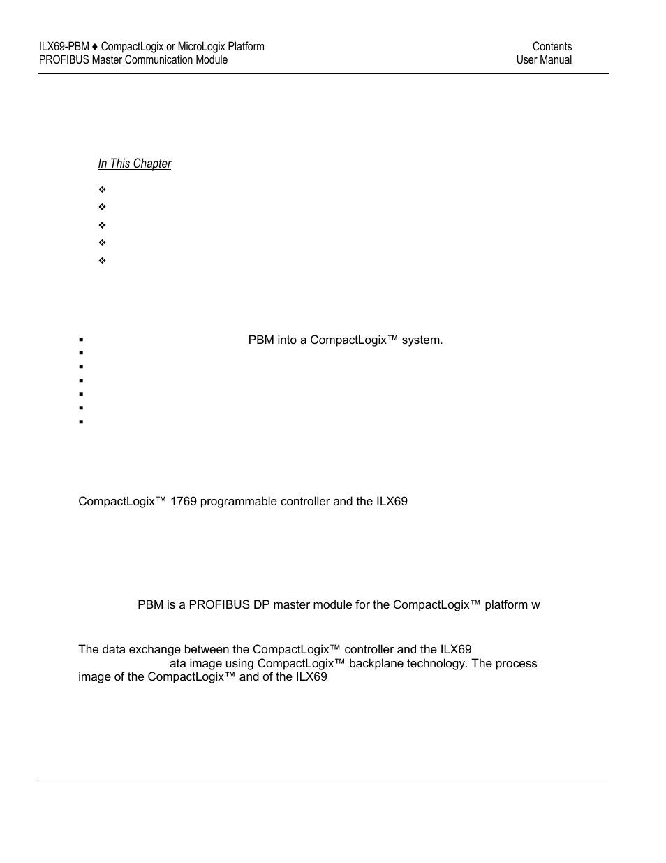 1introduction | ProSoft Technology ILX69-PBM User Manual | Page 7 / 124