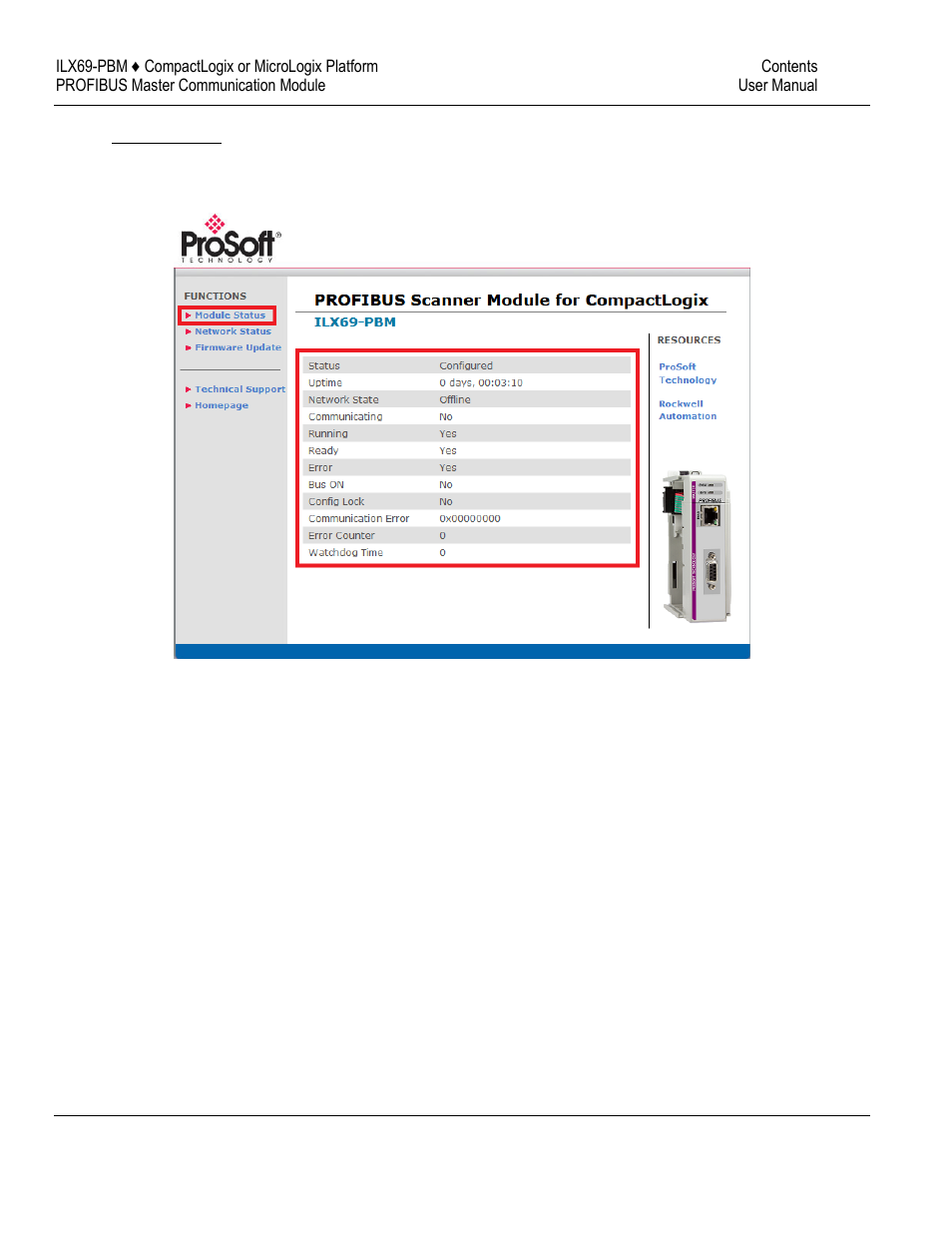 ProSoft Technology ILX69-PBM User Manual | Page 95 / 124