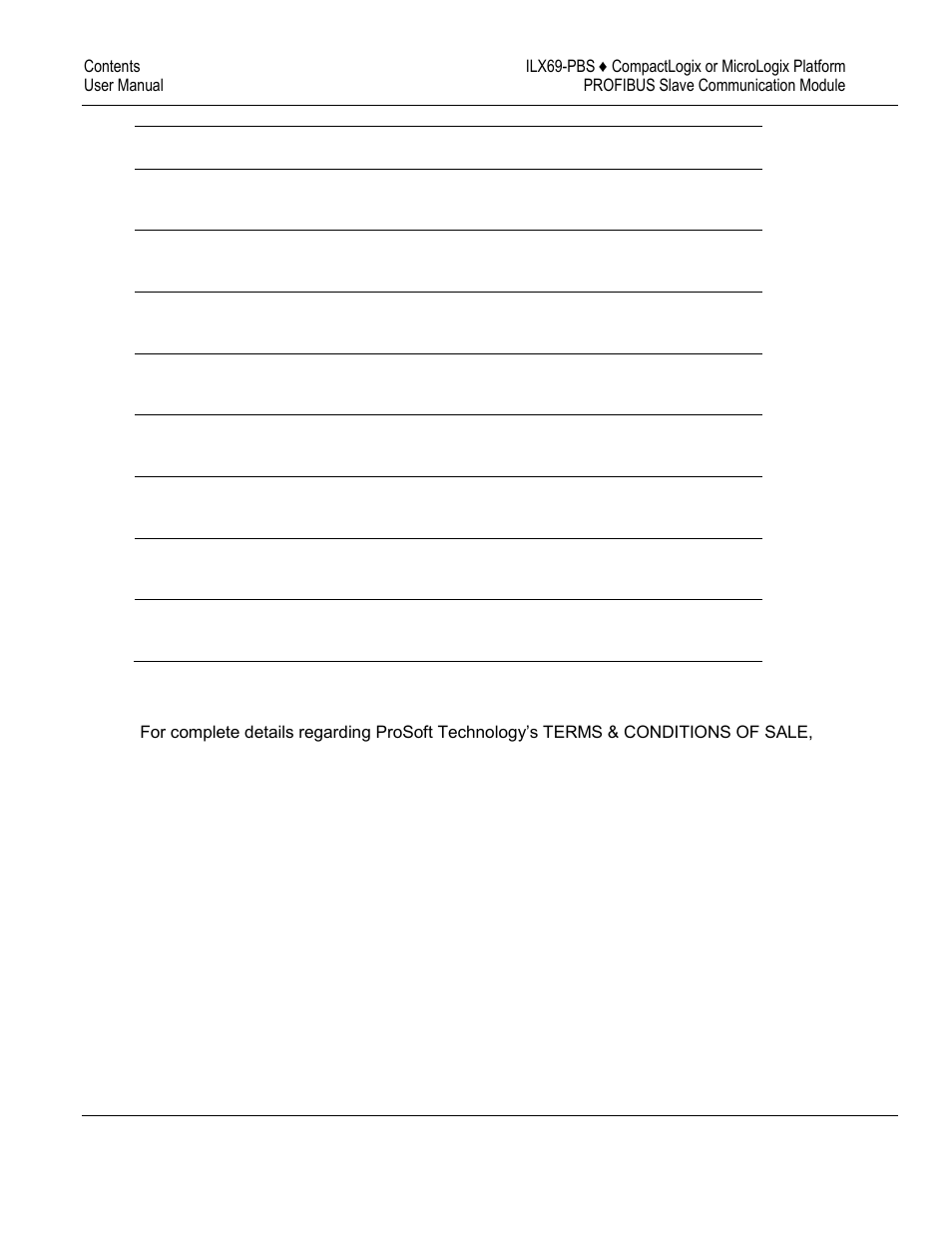 ProSoft Technology ILX69-PBS User Manual | Page 100 / 102