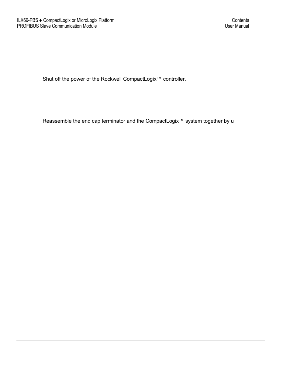 Uninstalling ilx69-pbs hardware | ProSoft Technology ILX69-PBS User Manual | Page 25 / 102