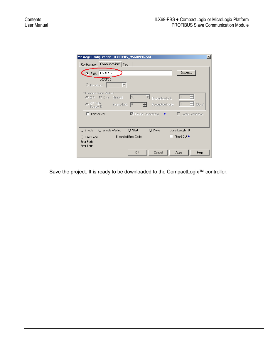 ProSoft Technology ILX69-PBS User Manual | Page 44 / 102